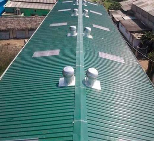 Obra Industrial - Telhas Adriaço