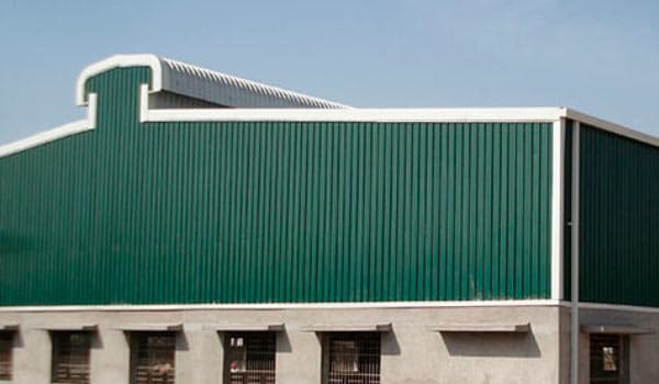 Estrutura de Cobertura Metálica - Telhas Adriaço
